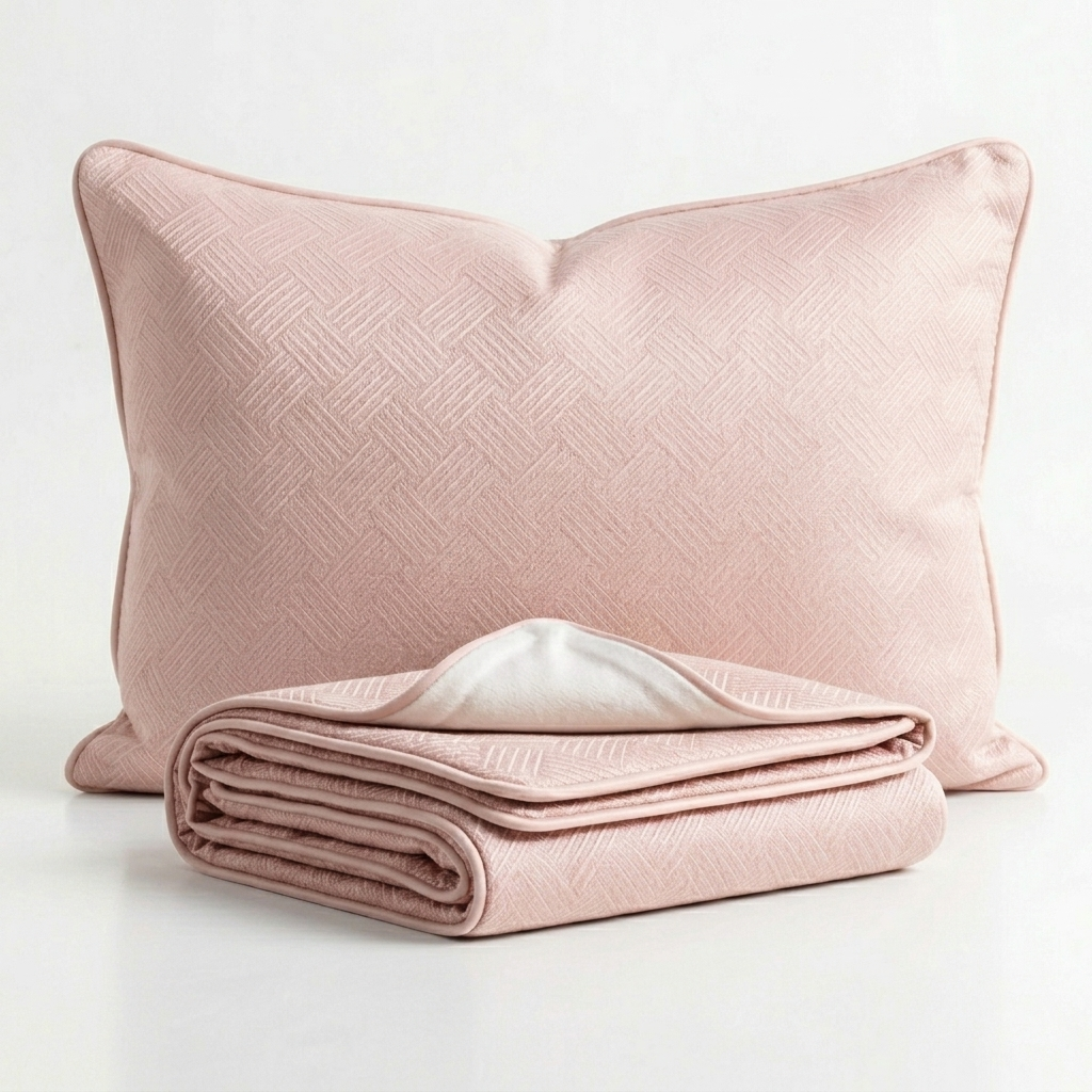 SleepStrong Pillow and Sheets Soft Rose