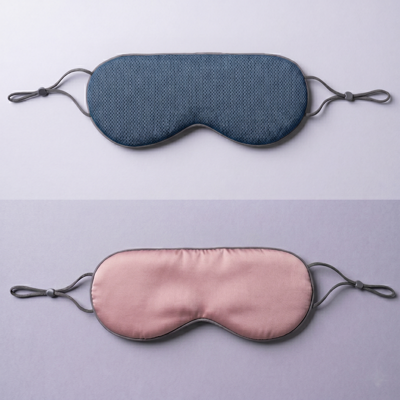 SleepStrong Hot & Cold Sleeping Mask - Blue & White