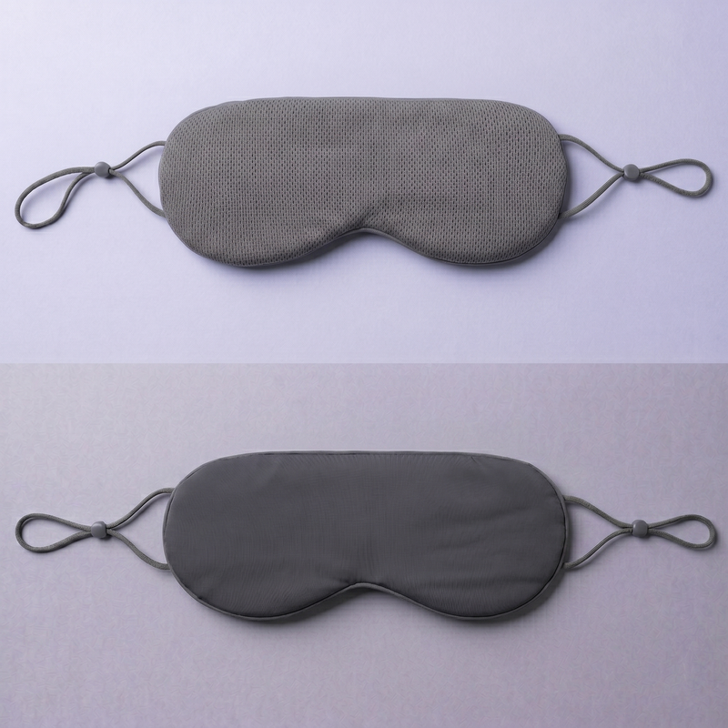 SleepStrong Hot & Cold Sleeping Mask - Slate & Silver